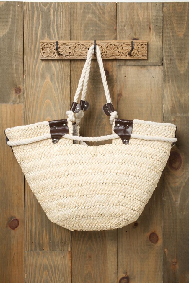 Straw & Rope Tote #1