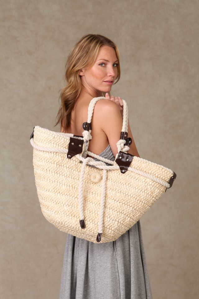 Straw & Rope Tote #4
