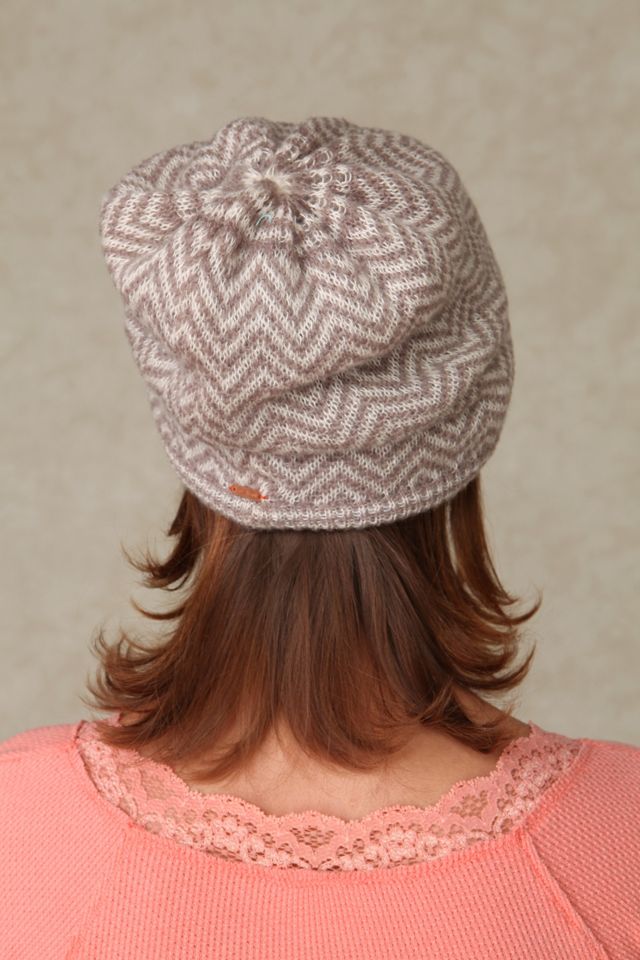 Zigzag Reversible Beanie #3