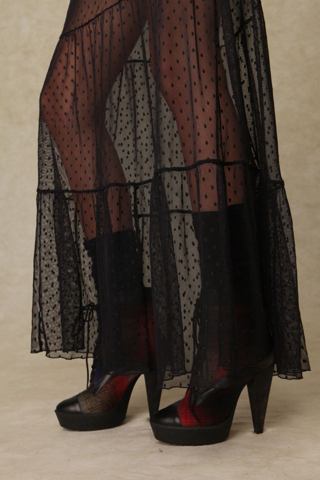 Point D'Esprit Maxi Slip #3