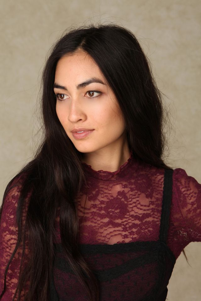 Point D'Esprit Maxi Slip #5