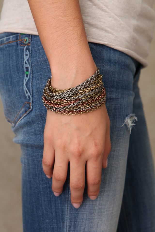 Many Chains Bracelet #2