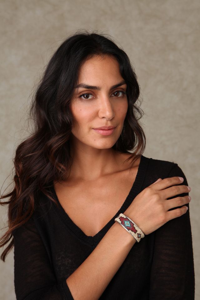 Diamond Beaded Cuff #2