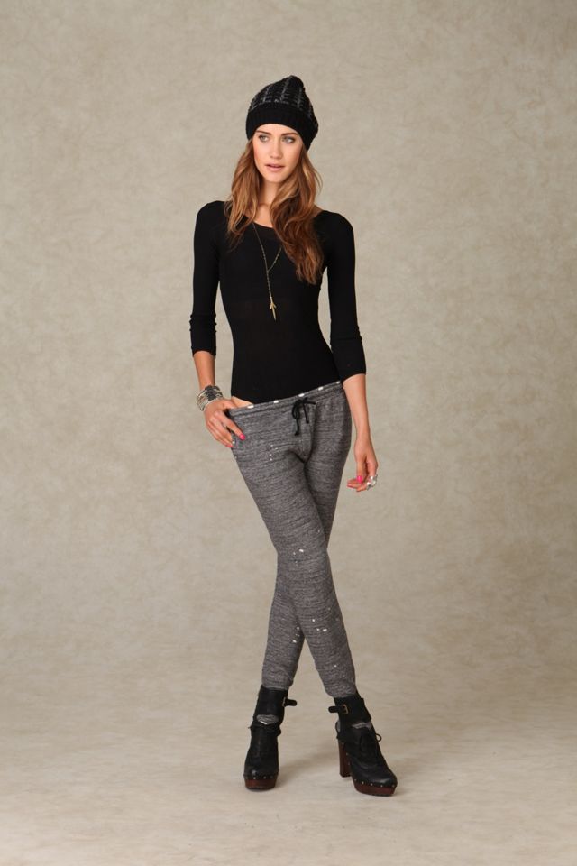 Long Sleeve Scoop Body Suit #1