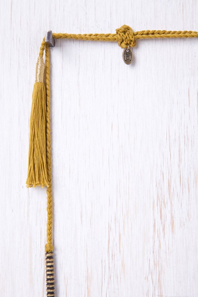 Rope Tassle Necklace #3