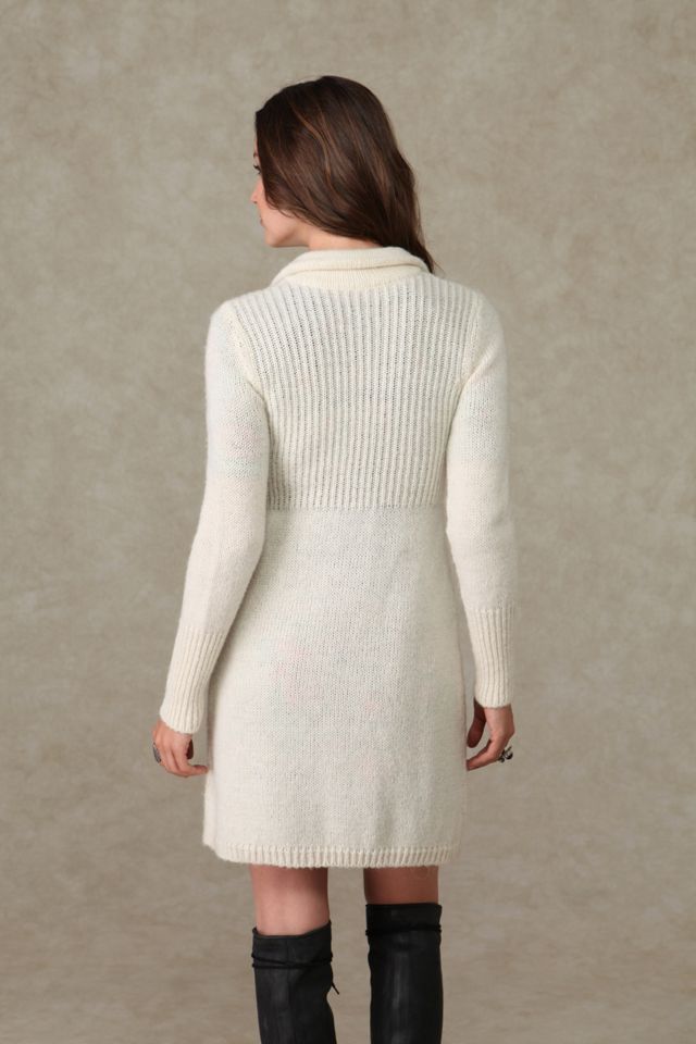 Cable Double Breast Long Cardigan #1