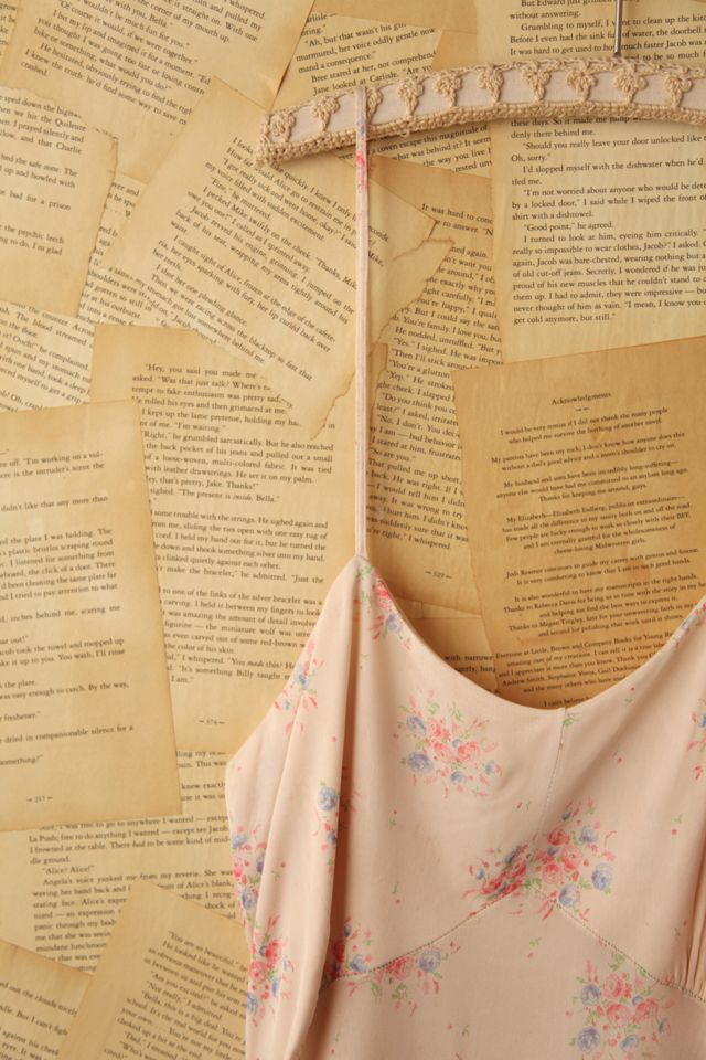 Vintage Silk Floral Nightgown #2