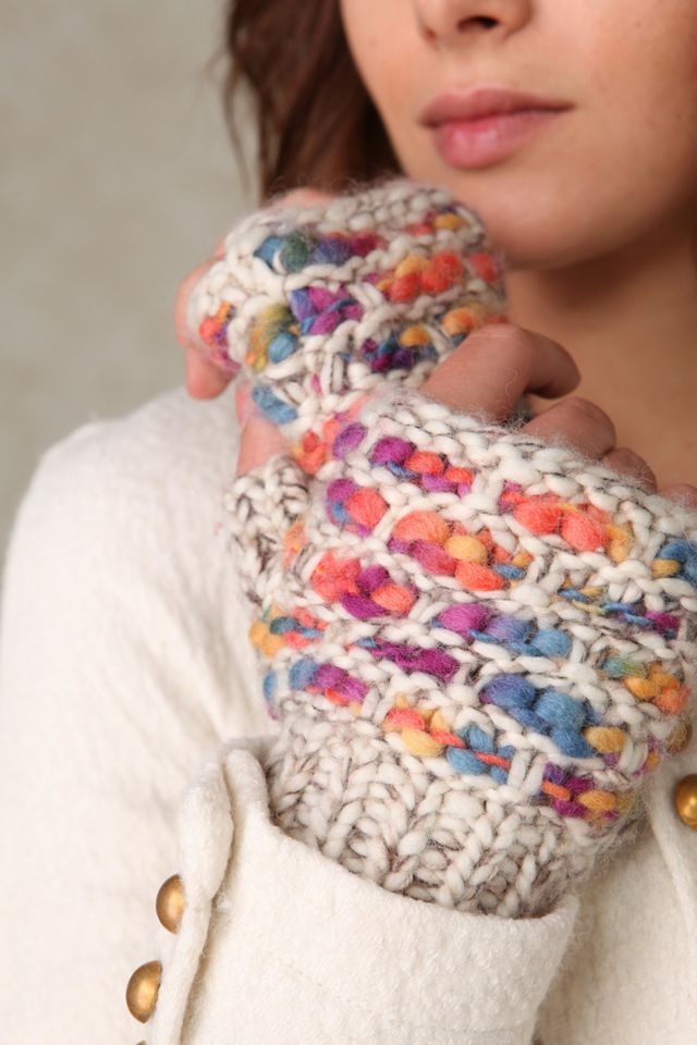 Lila Fingerless Glove #1