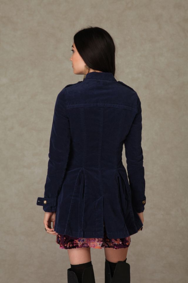 Velvet Moto Fit and Flare Jacket #2