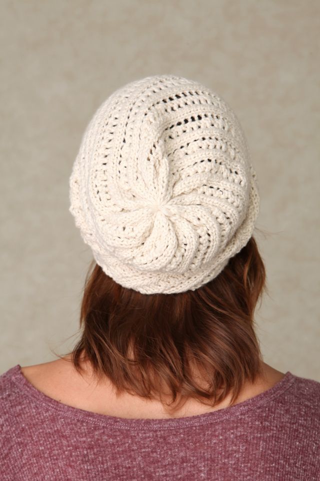 Twisted Slouchy Beanie #2