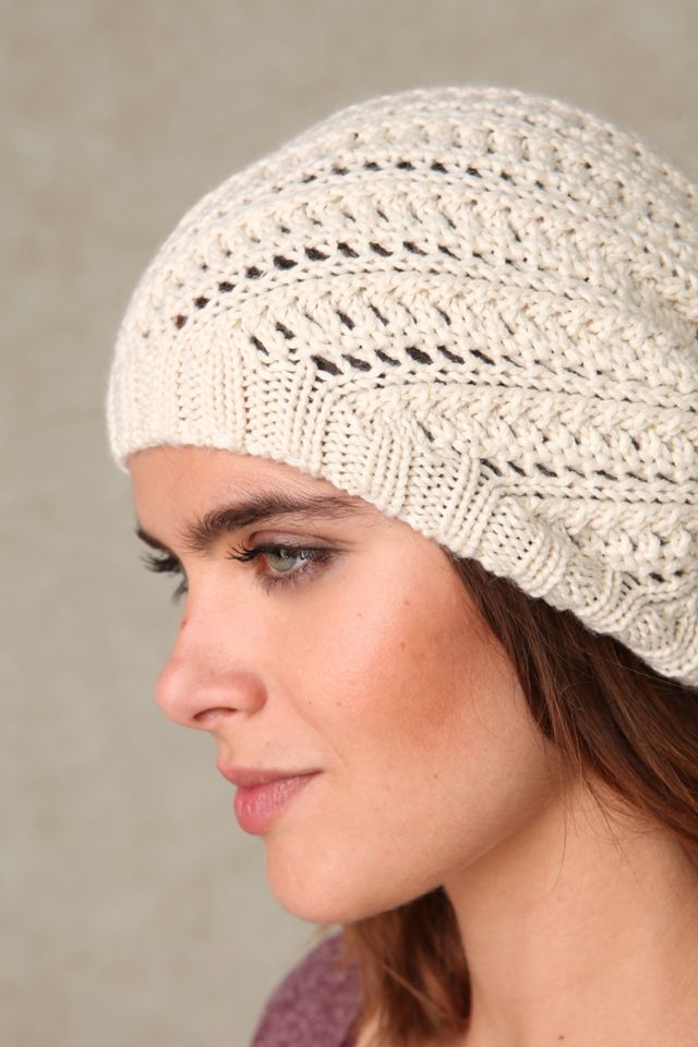 Twisted Slouchy Beanie #3