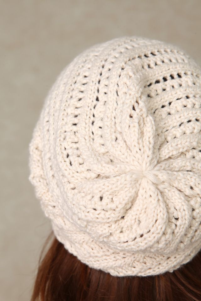 Twisted Slouchy Beanie #4