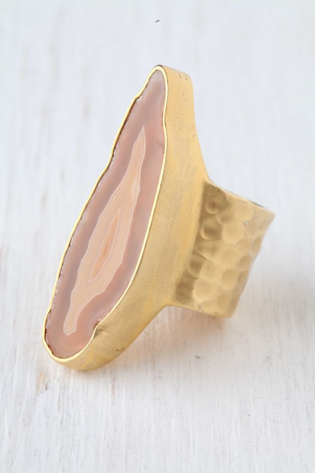 Mexican Agate Ring #1