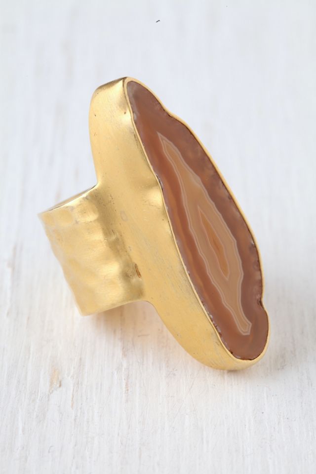 Mexican Agate Ring #2