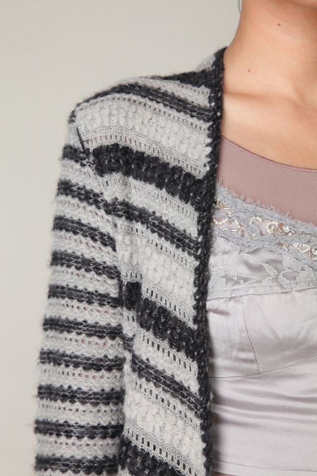 Converging Stripes Cardigan #5