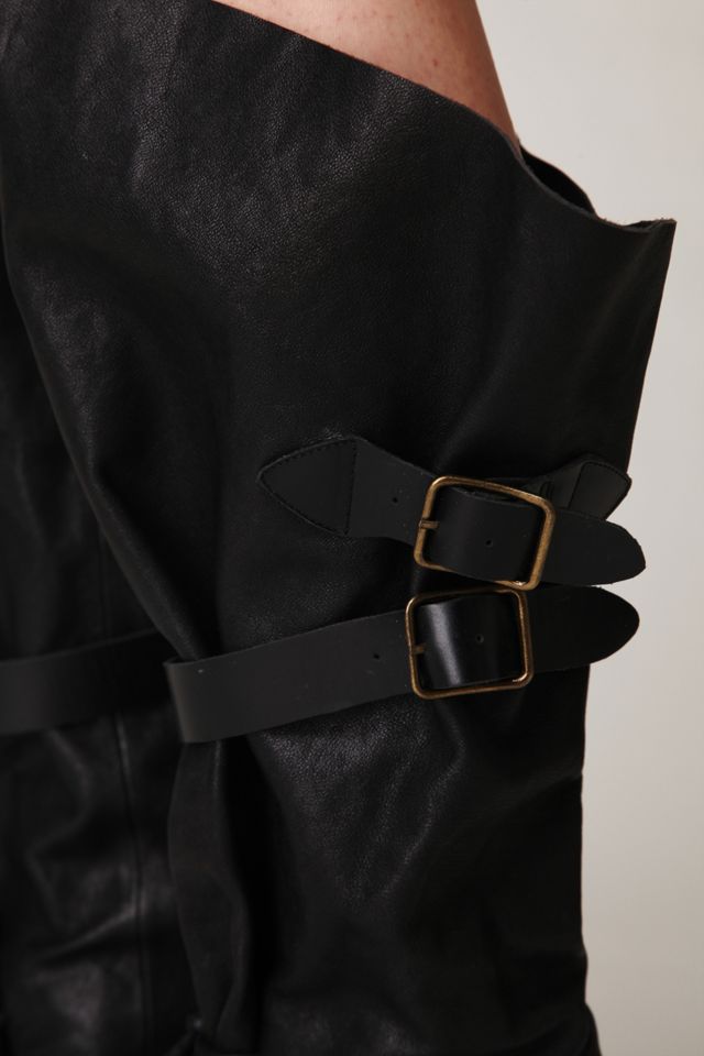 Buckle Slouch Heeled Boot #4