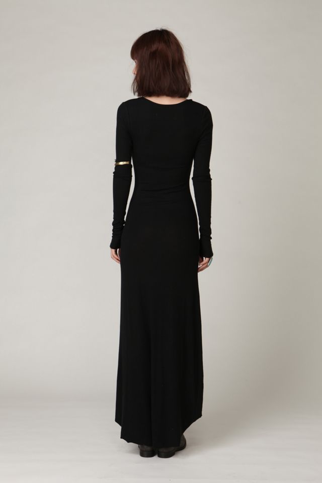 Tencel Rib Maxi Dress #1