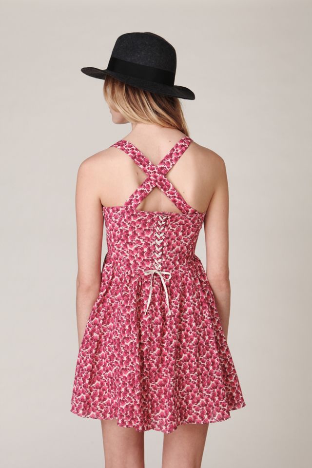 Desert Rose Corset Dress #1