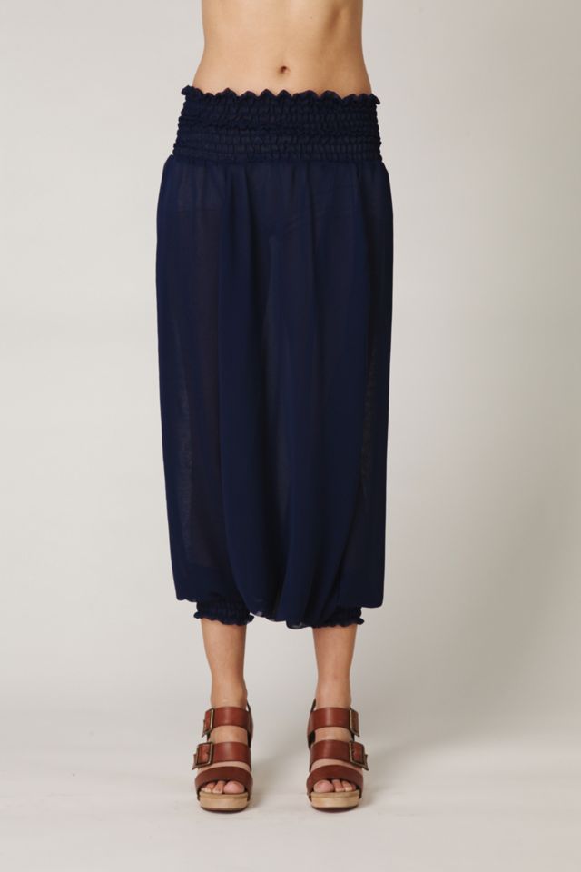 Sheer Pull On Harem Pant #1
