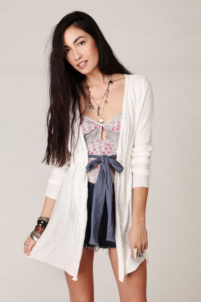 Printed Lacey Keyhole Cami #2