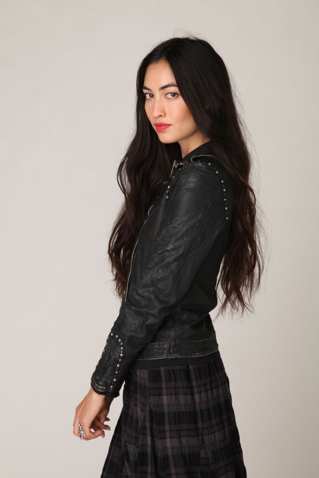 Doma Studded Leather Jacket #3