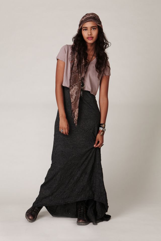 Crinkle Maxi Dress #3