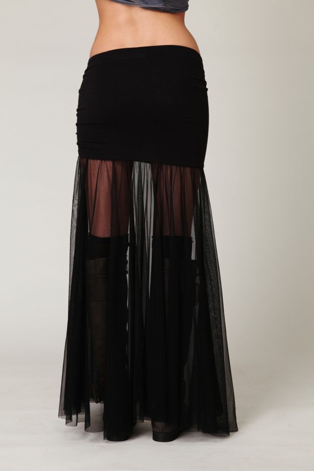 Mesh Maxi Skirt #2