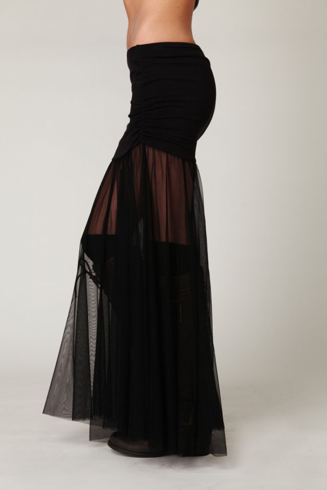 Mesh Maxi Skirt #3