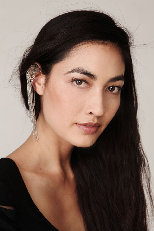 Leaf Crest Ear Cuff #1