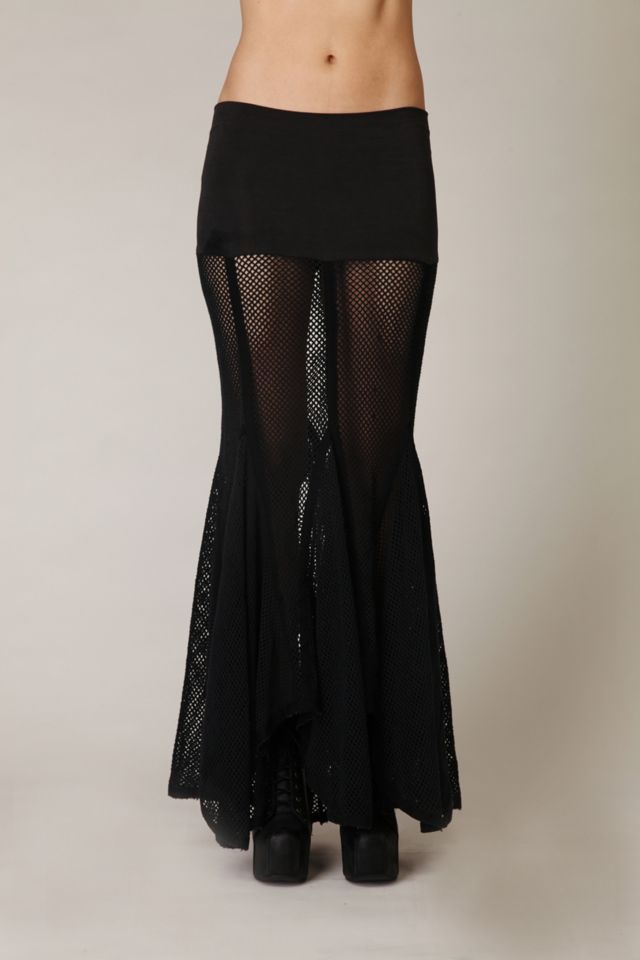 FP-1 Mesh Maxi Skirt #1