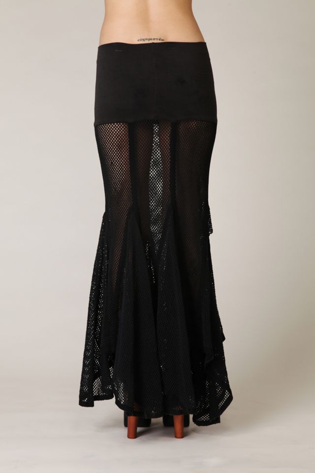 FP-1 Mesh Maxi Skirt