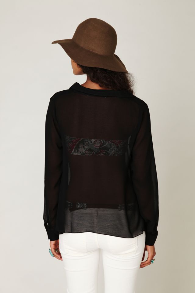 Fluid Trapeze Blouse #1