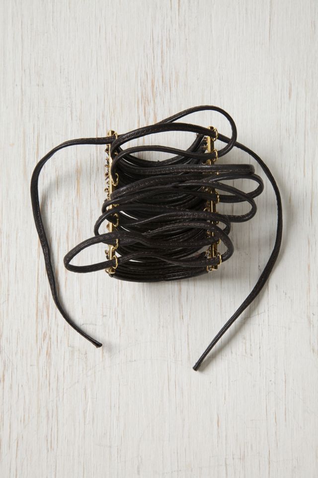 Leather Corset Cuff #2