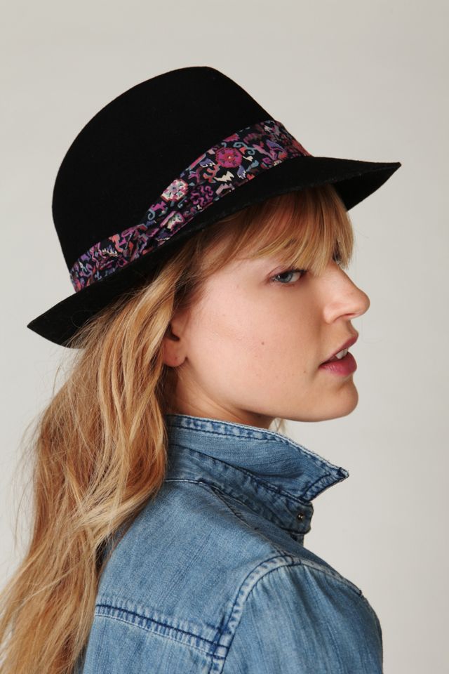 Ditsy Band Fedora #3