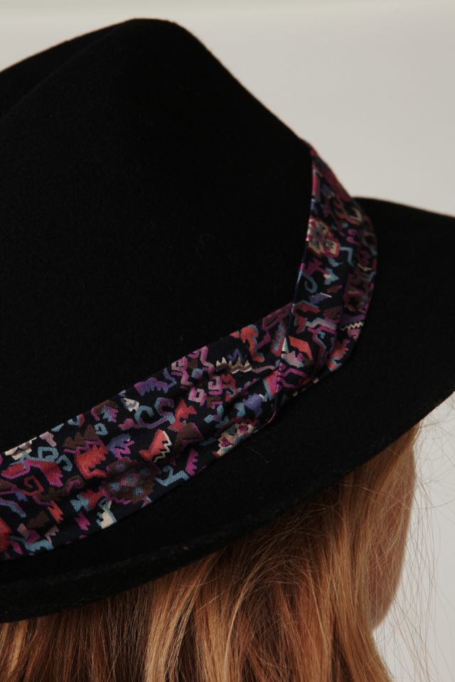 Ditsy Band Fedora #4