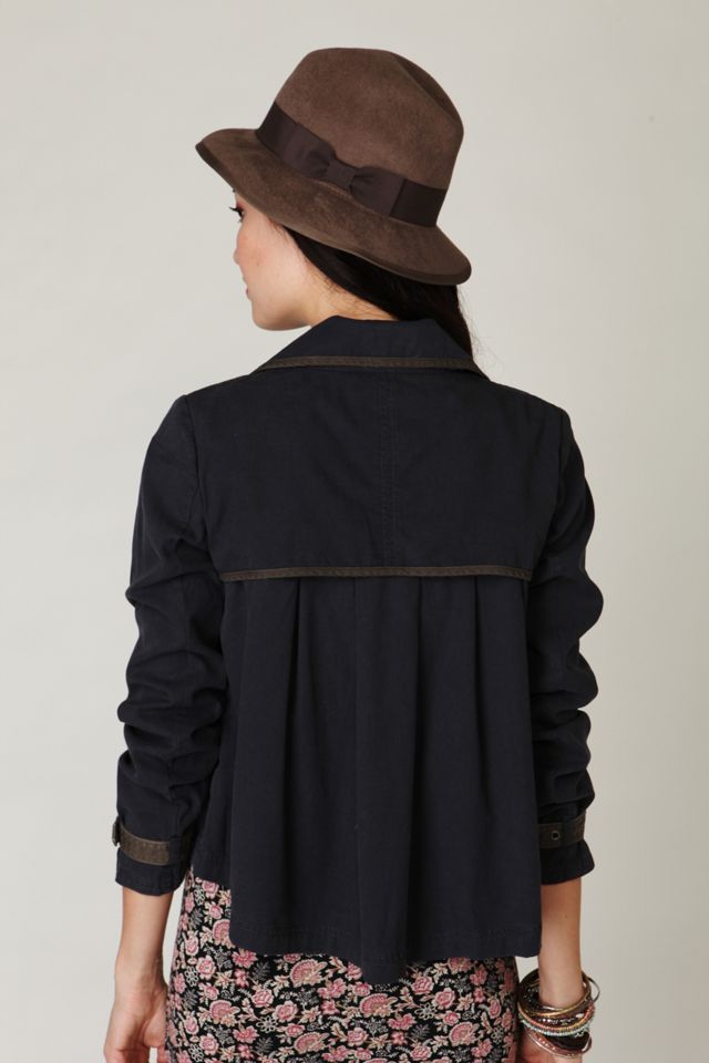 High/Low Trench Coat #1