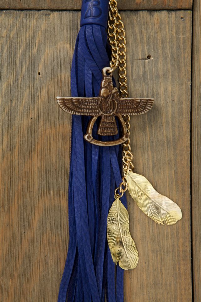 Feather Eagle Bag Charm #1