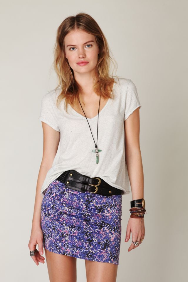 Peek-a-Boo Back Tee #1