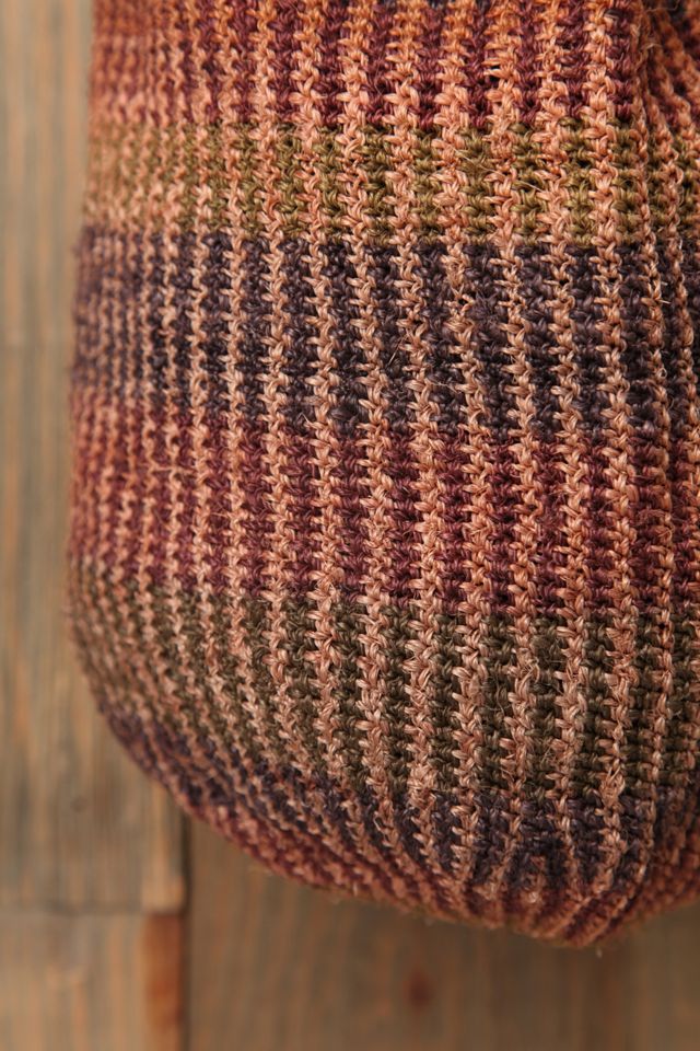 Fique Mochila Woven Bucket #3