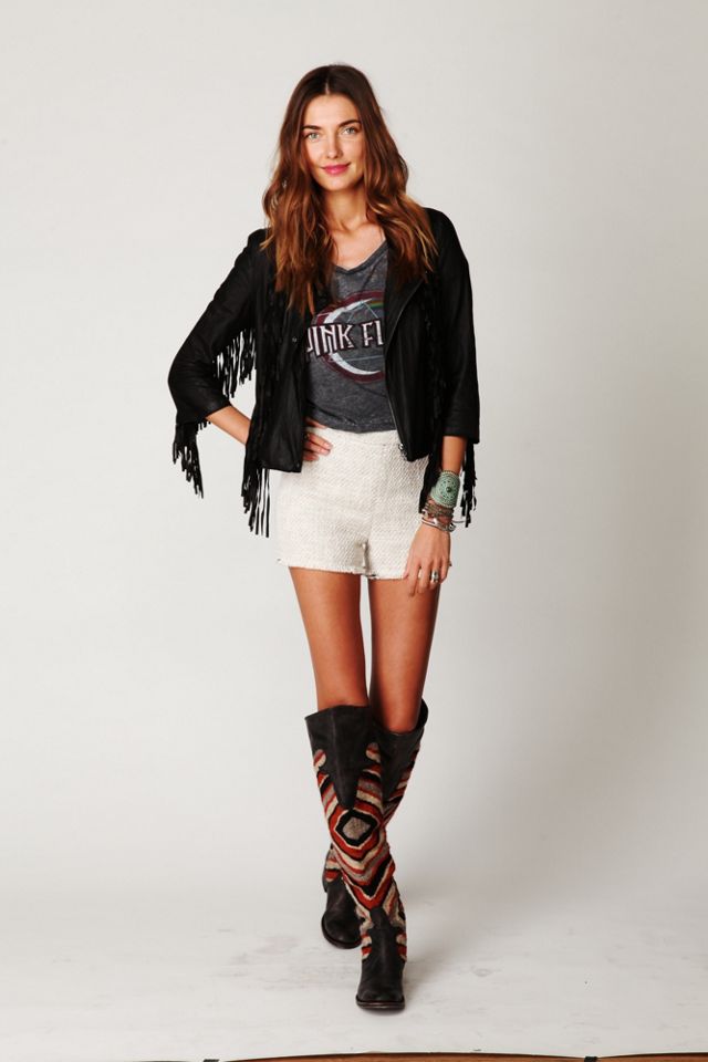 Fringe Leather Jacket #3