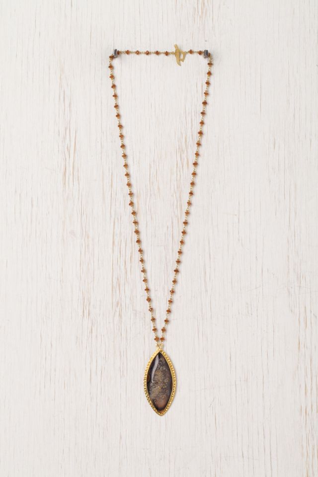 Cairo Druzy Pendant #1