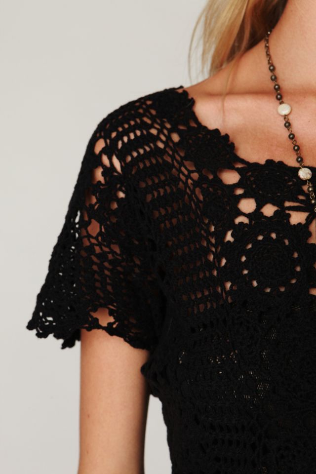 Hand Crochet Maxi Dress #2