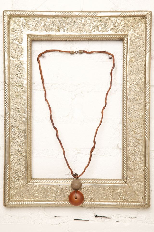 Vintage Stone and Bead Necklace