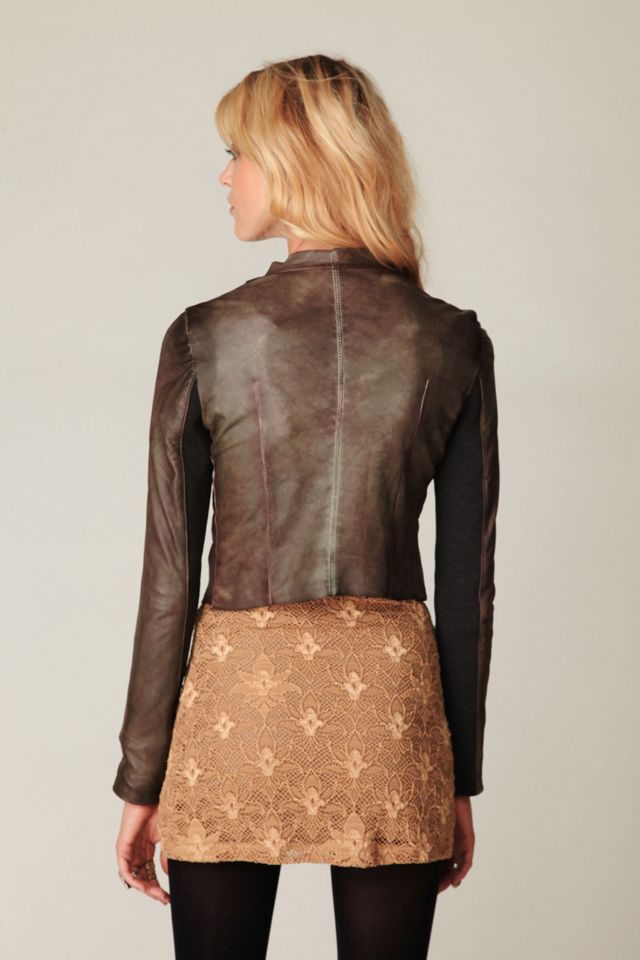 Blur Ria Leather Jacket #3