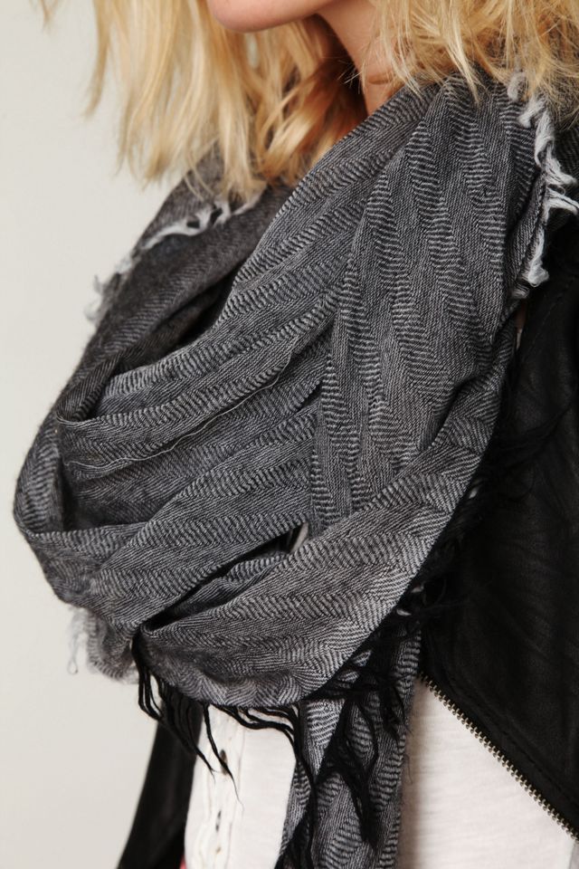 Jack Frayed Scarf #1