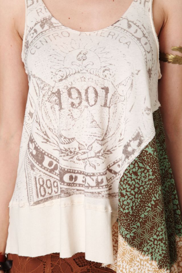 We The Free Graphic Scarf Tunic #2
