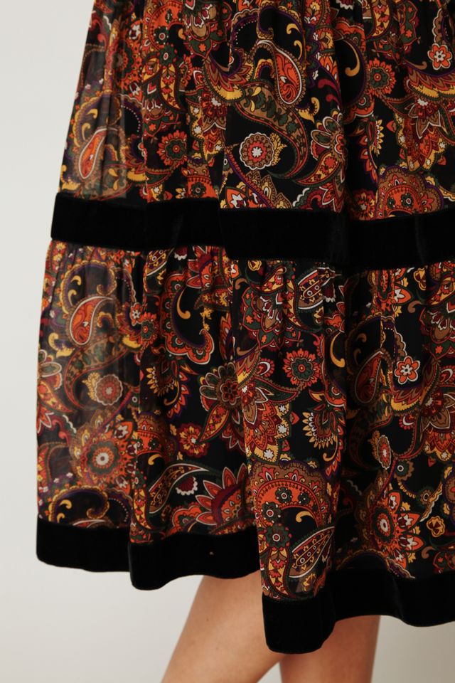 Pieced Velvet Skirt #4