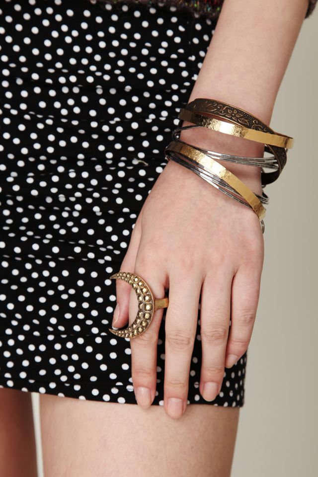 Crest Moon Wrap Ring #4