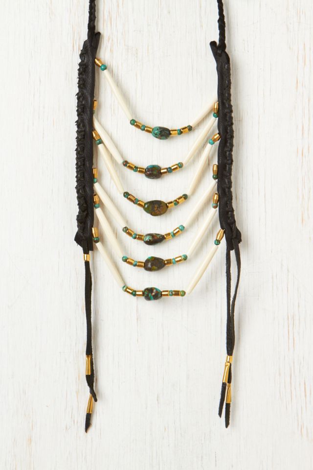 Turquoise Warrior Necklace #1