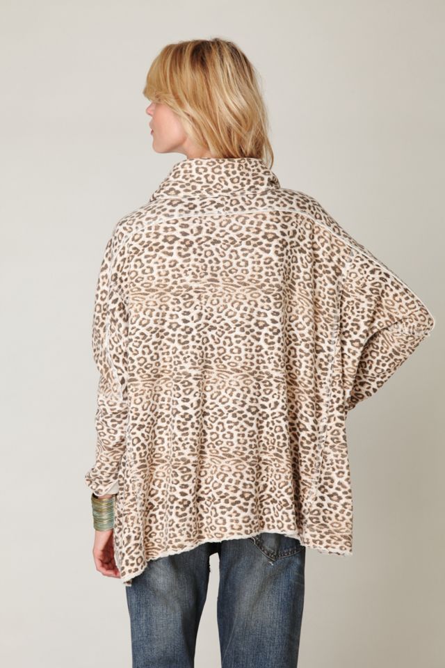 Leopard French Terry Cardigan #2